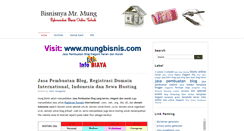 Desktop Screenshot of bisnis.mr-mung.com