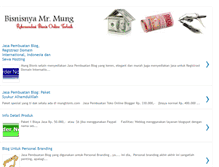 Tablet Screenshot of bisnis.mr-mung.com